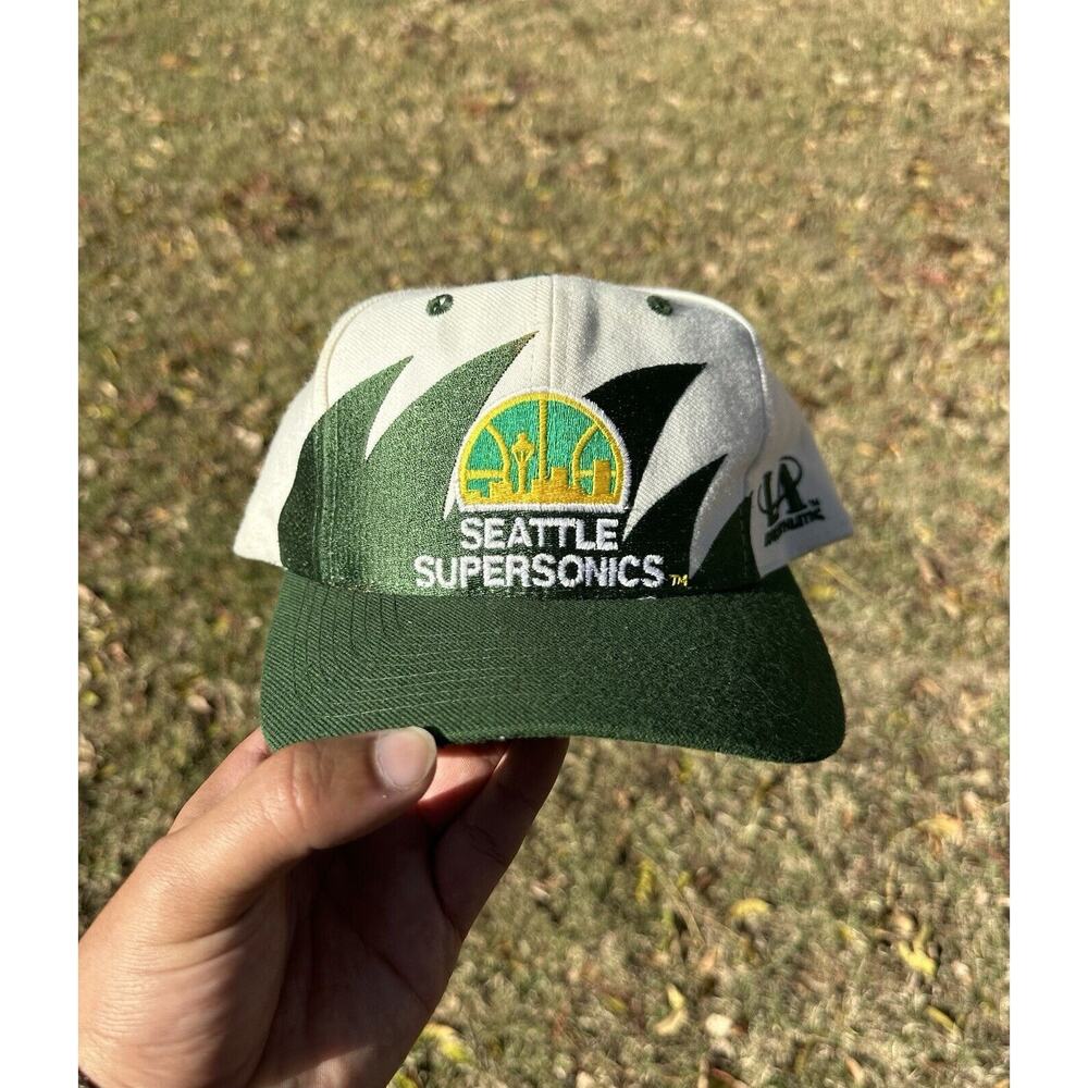 Vintage Seattle SuperSonics Sharktooth Snapback
